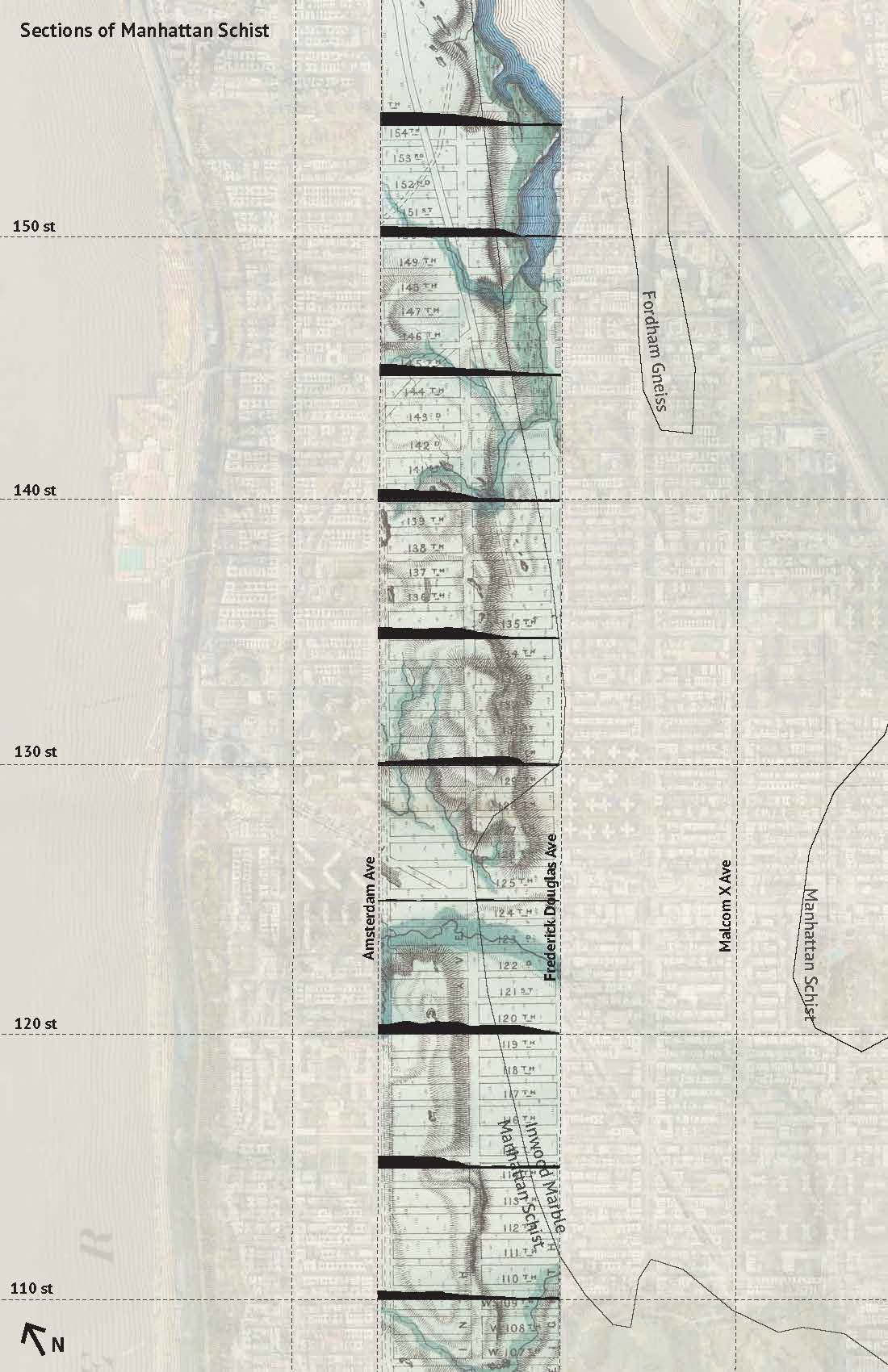 Harlem Schist boundary
